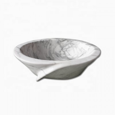 Nordic Light luxury style marble kitchen shape bathroom wash basins