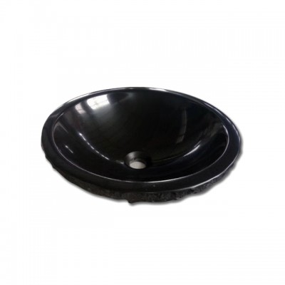 Retro European style indoor black granite kitchen bathroom cheap basins