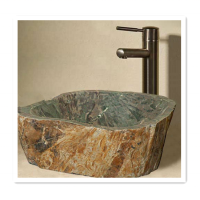 garden stone sink