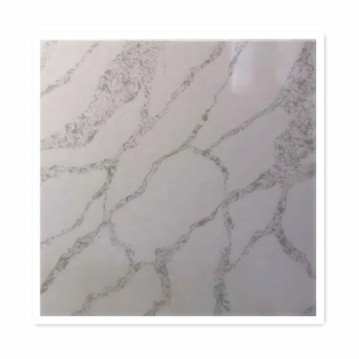 China Artificial stone white Quartz slab