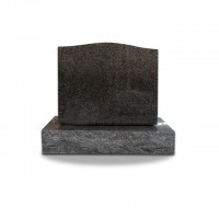 Traditional Imitation mahogany granite tombstone