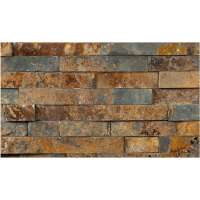 Rusty cheap flagstone used exterior wall slate