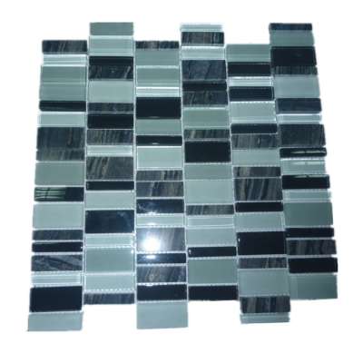 blue glass mosaic tiles for swimming pool