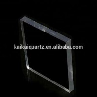 100*100mm rectangle Fused Silica Plate Quartz glass Plate  /Quartz disc and quartz sheet