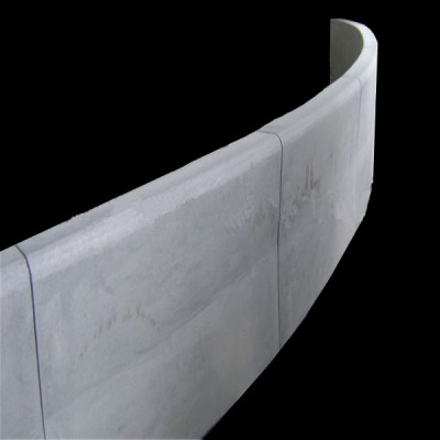 Factory price grey granite stone curved curbstone