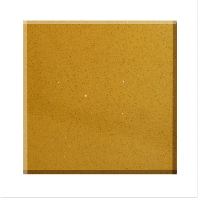 China Artificial stone yellow Quartz slab