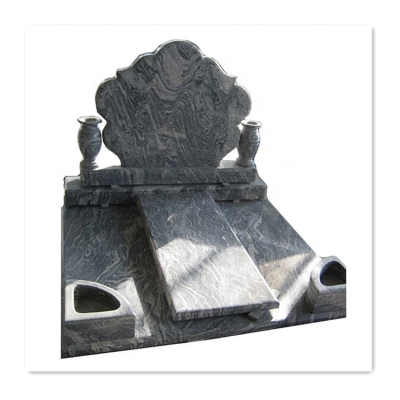 Chinese gray granite headstones and monuments