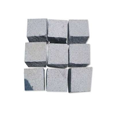 Cheap G633 granite cobble stone,paving blocks