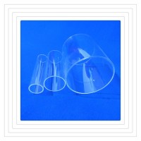 heat resistant clear quartz glass tube various size